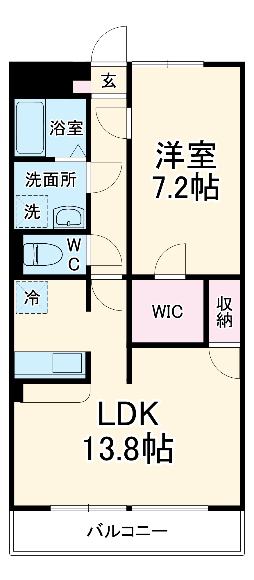 アムール 憩の間取り