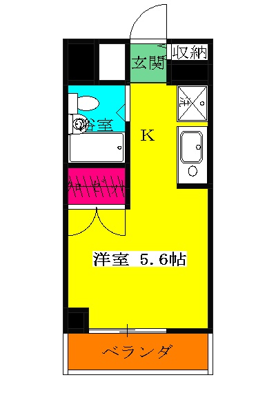 ウィンサムハイツの間取り