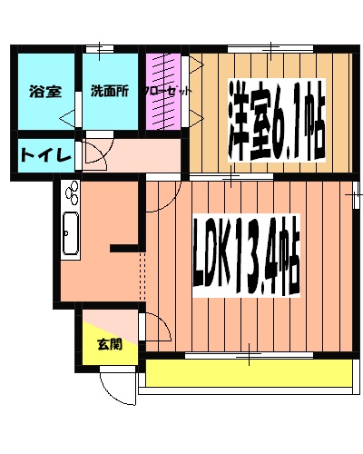 パレールミエールの間取り