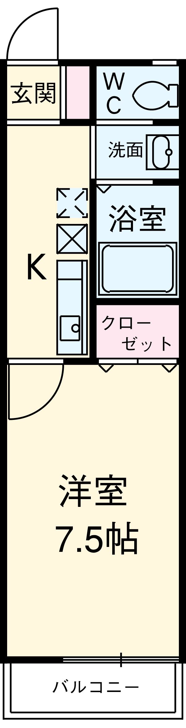 アクアベルの間取り