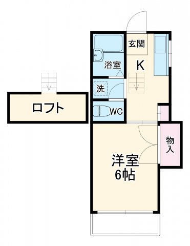 ハウスみのりの間取り