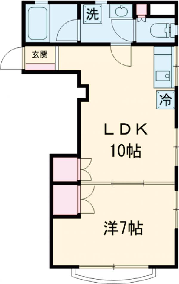 広川ビルの間取り