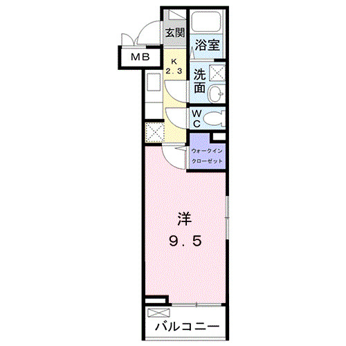 ヒプソフィアの間取り