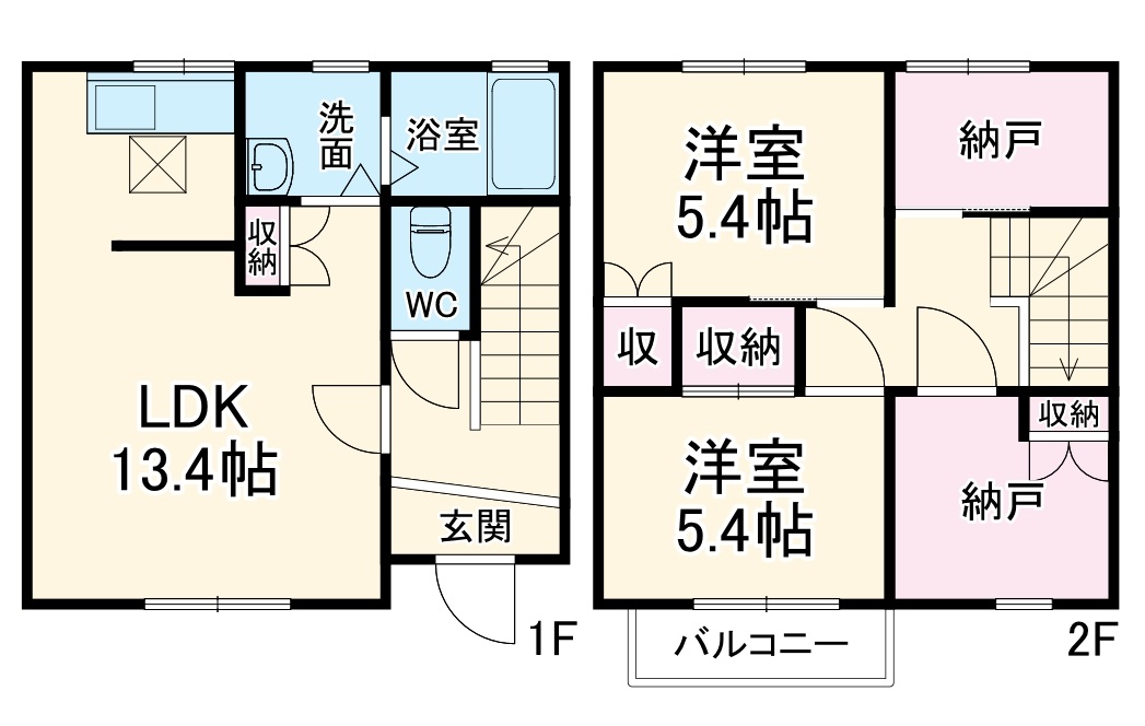 リヴェール湘南の間取り