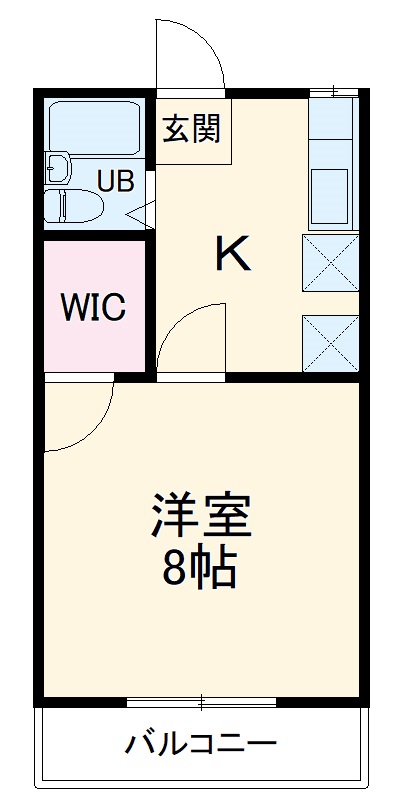 ミルキーコートの間取り