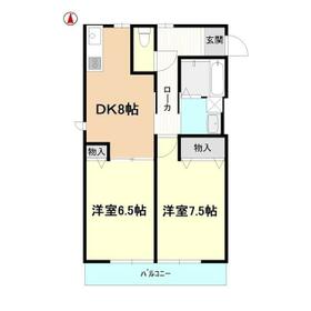 アンセリアAの間取り