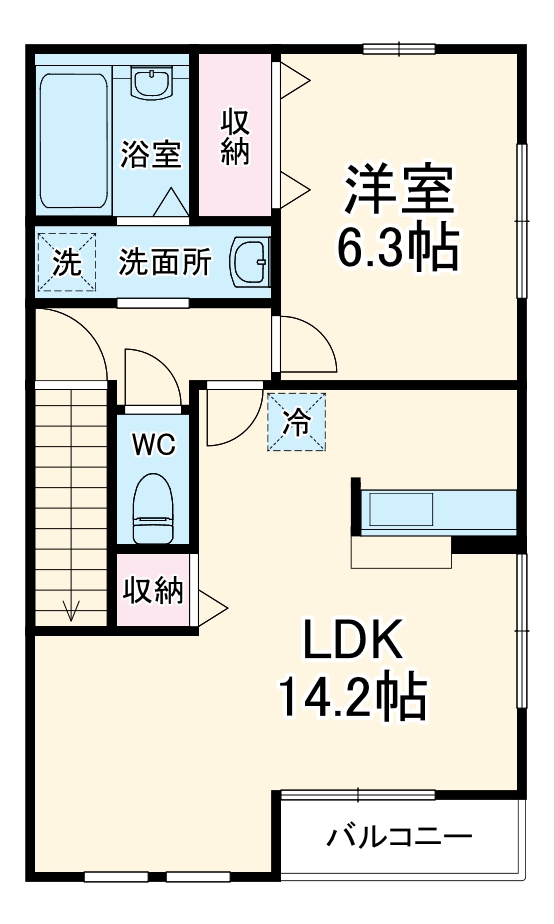 コンフォートプランドールの間取り