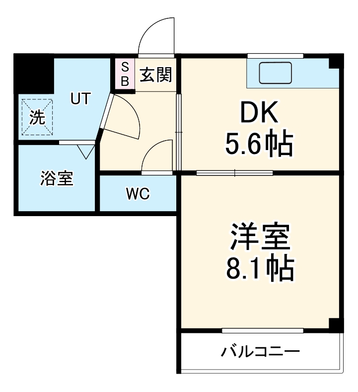 サンジュエールの間取り