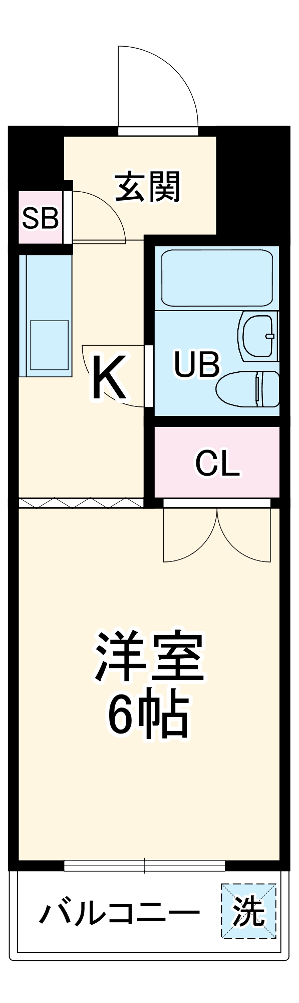 ムラキビルの間取り