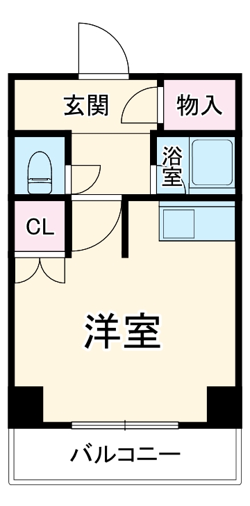 コナビック紺屋町の間取り