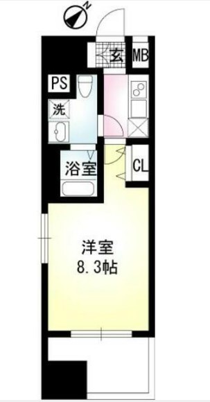 PRISM COURT 川崎の間取り