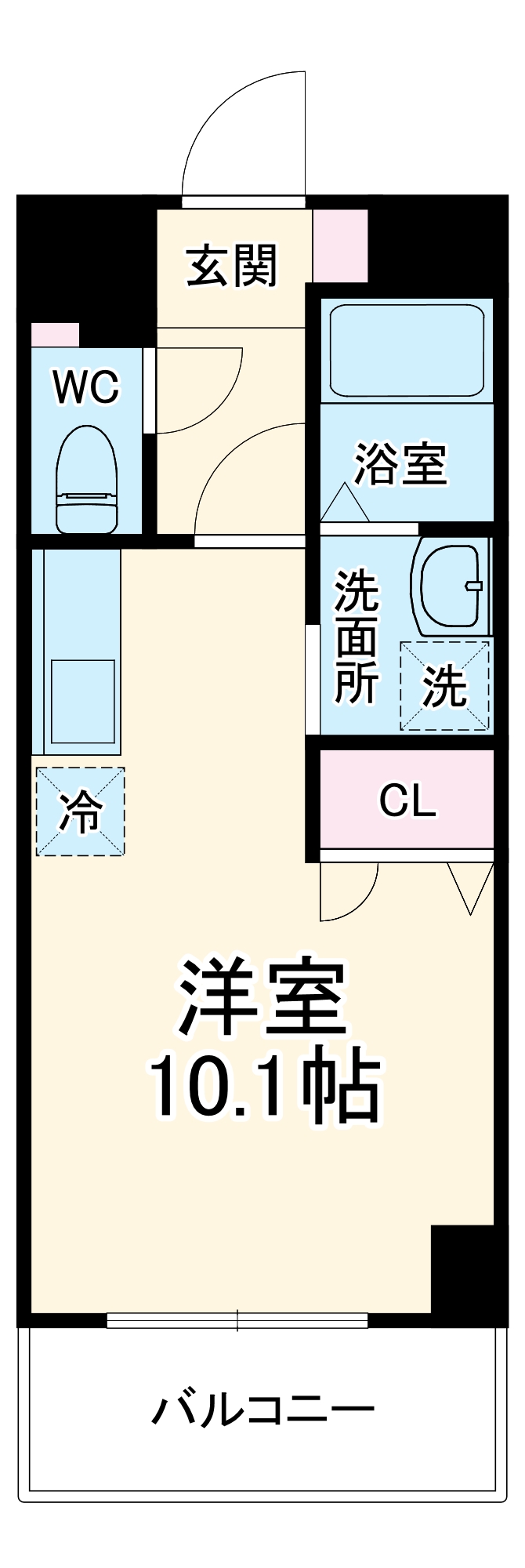 スカーレットの間取り