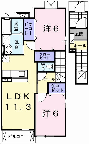 フォレストタウンⅡの間取り