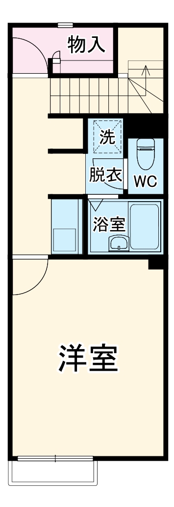 レオネクストチャコルルの間取り