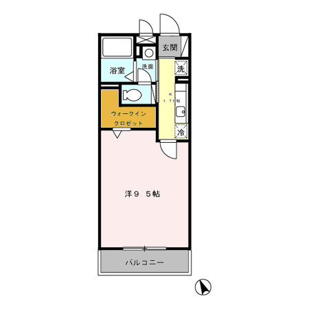 GEMINI ONNAの間取り