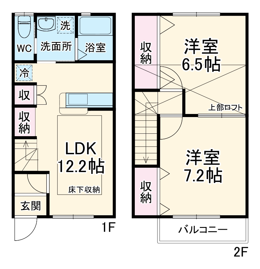ヴァン アンジェロの間取り