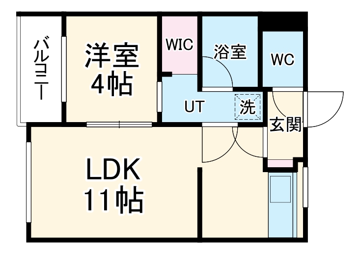 VILLA COCOON 上島の間取り