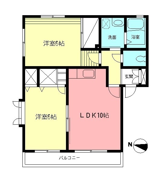 エステート・Kの間取り