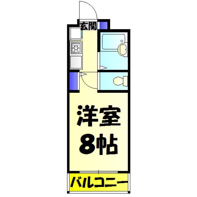 ラ・バレルージュⅠの間取り