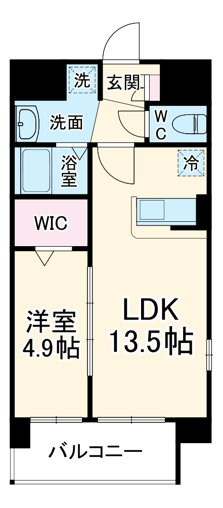 ノースストリート湘南 C-Xの間取り