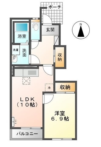 スプリングチェリーⅡの間取り