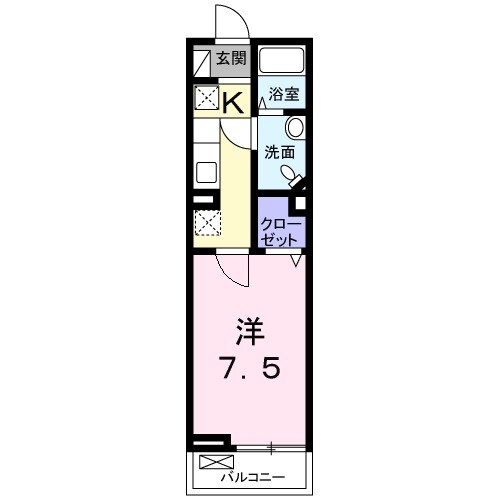 クラッシモの間取り