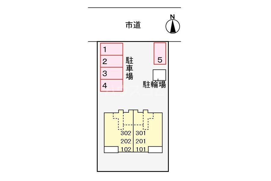 2/8 駐車場