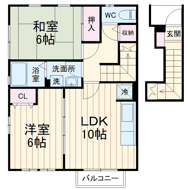 グランヴェールの間取り