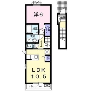 サザンクロス Nの間取り