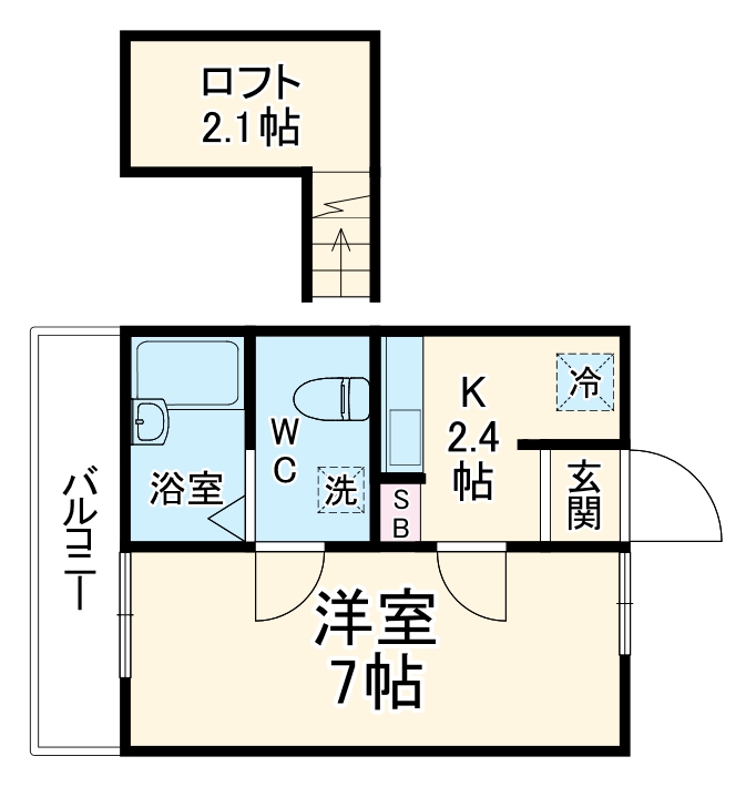 エテル ネージュの間取り