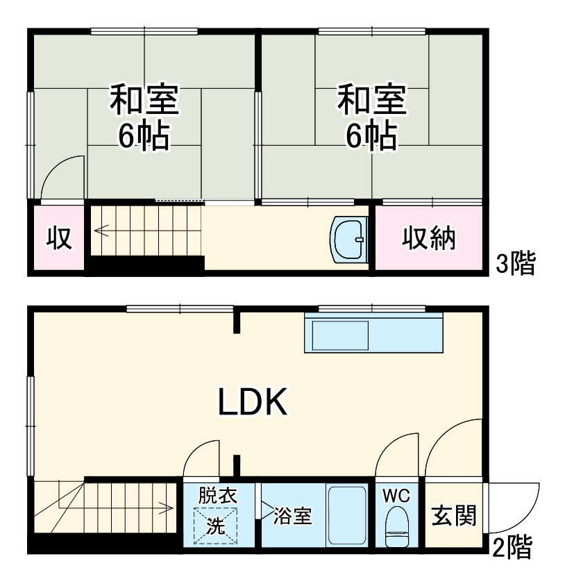 ホメリーマンションの間取り