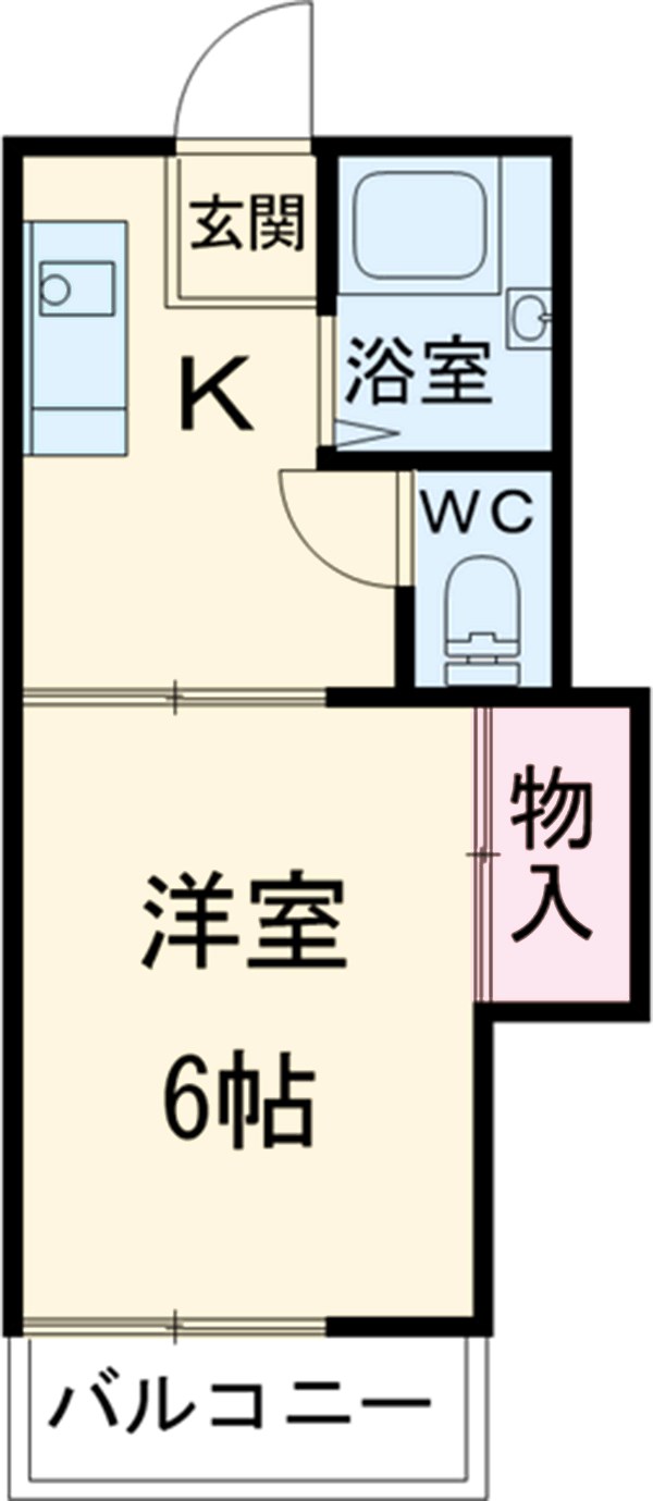 寿ハイツの間取り