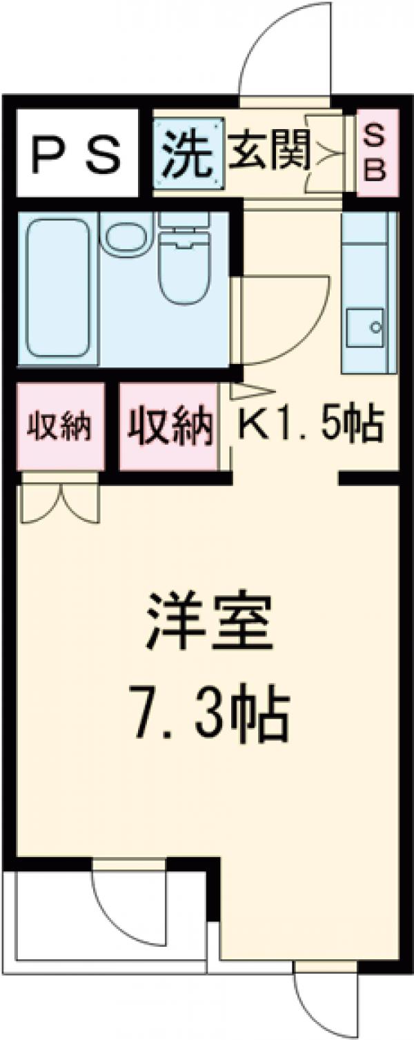 BCメゾン和泉の間取り