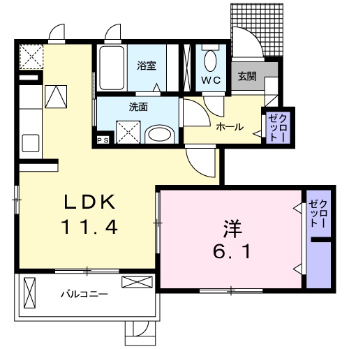 ベル☆デーア 東海の間取り