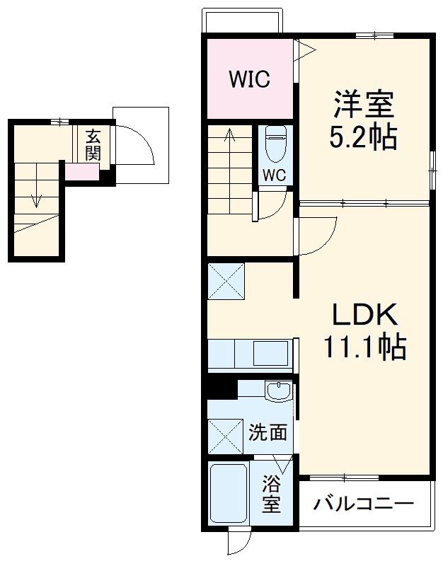 トマトハイツ 3の間取り