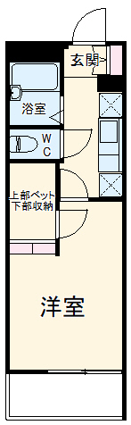 レオパレスかこまちの間取り