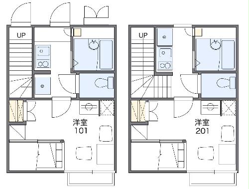 レオパレスロブレの間取り