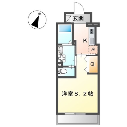 ラヴィ・Kの間取り