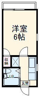 メゾンKの間取り