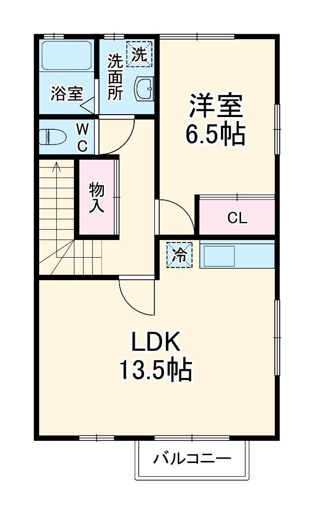 アーバンハイツ海老名B棟の間取り