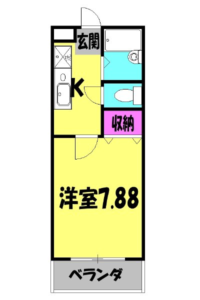 シェルフォードの間取り