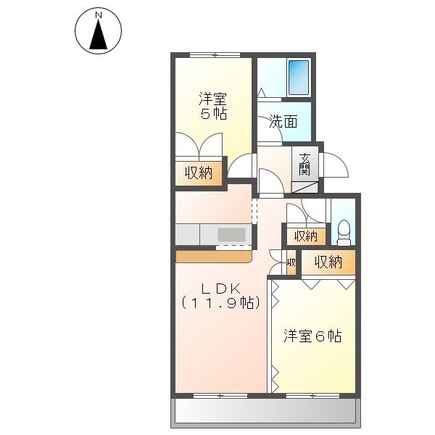 ハピネス ワールドの間取り