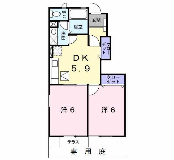 サニースクエアの間取り