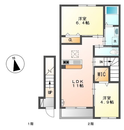 アンベリールの間取り
