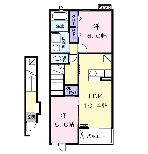 リアン (Lien)の間取り