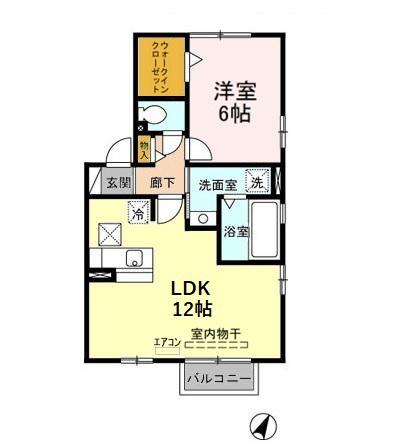 ウィスタリアの間取り