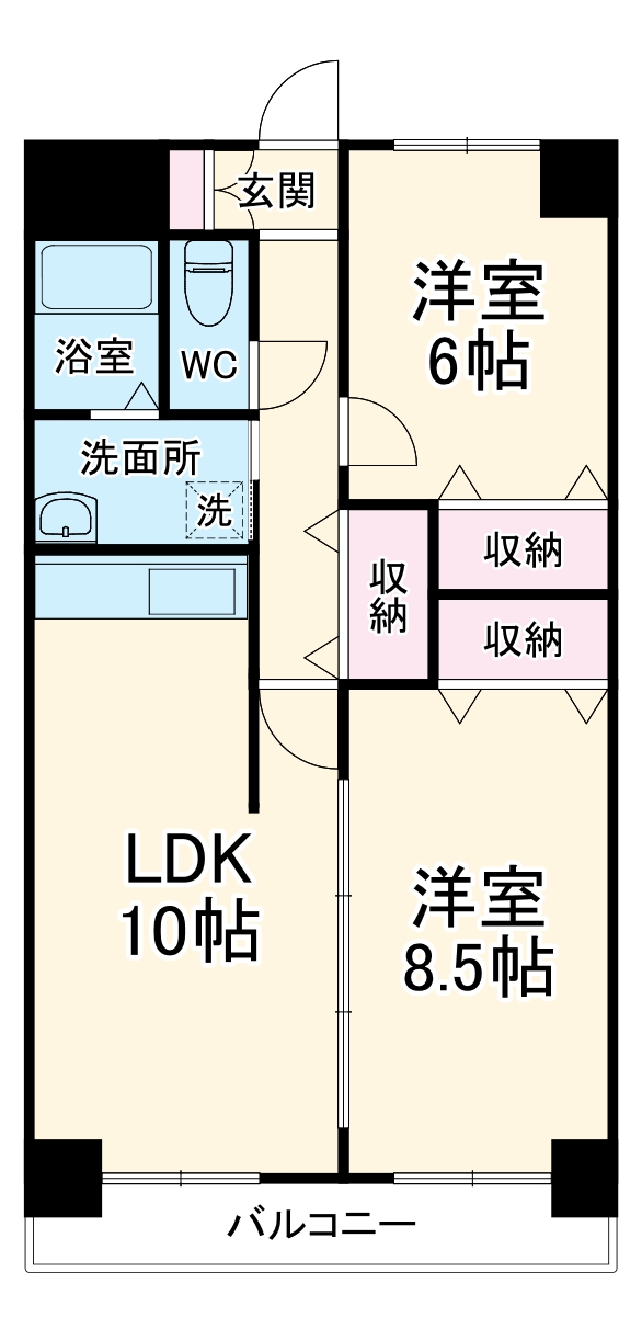 オット・アンダーレの間取り