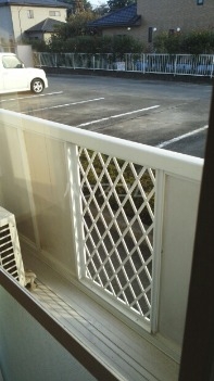 11/21 バルコニー