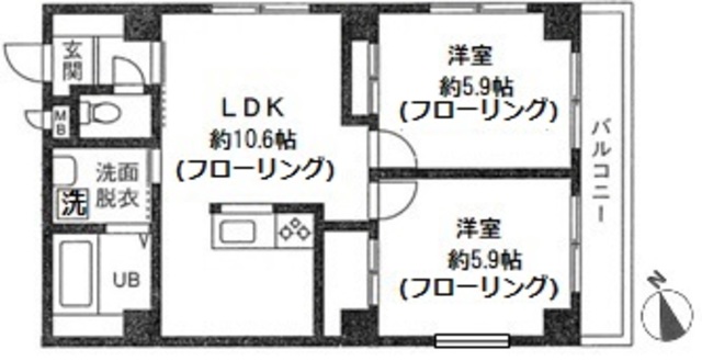 ラ・コリーヌの間取り