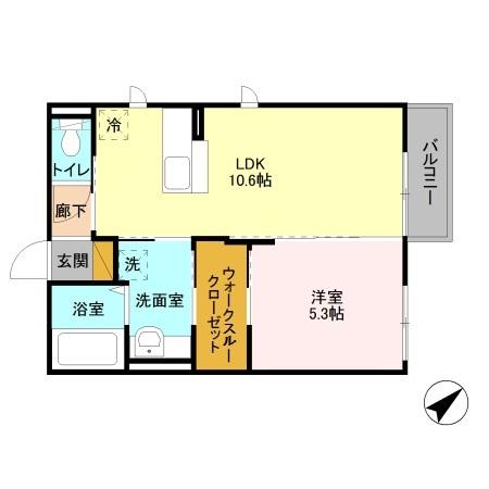 カーサ・エスペランサの間取り